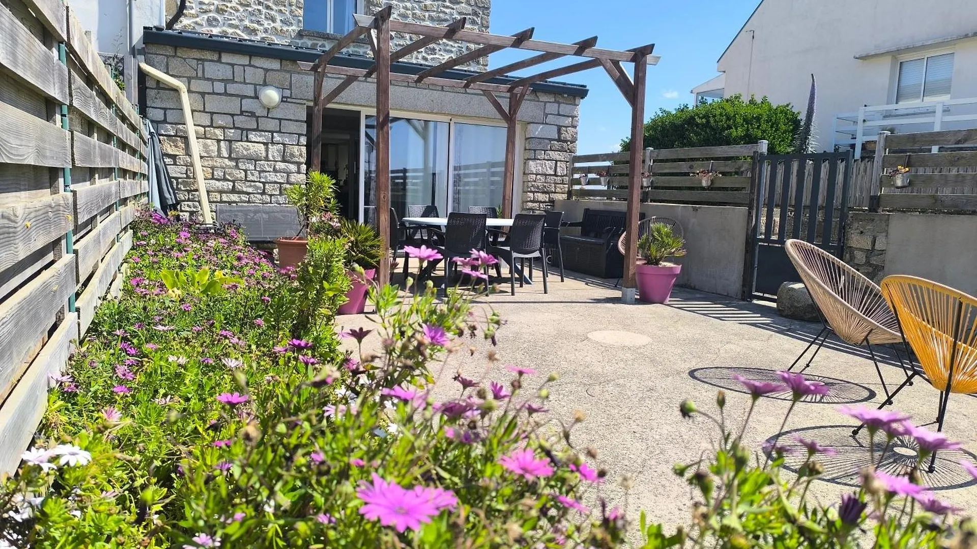 别墅 Maison Vue Mer Avec Jacuzzi Gâvres 法国